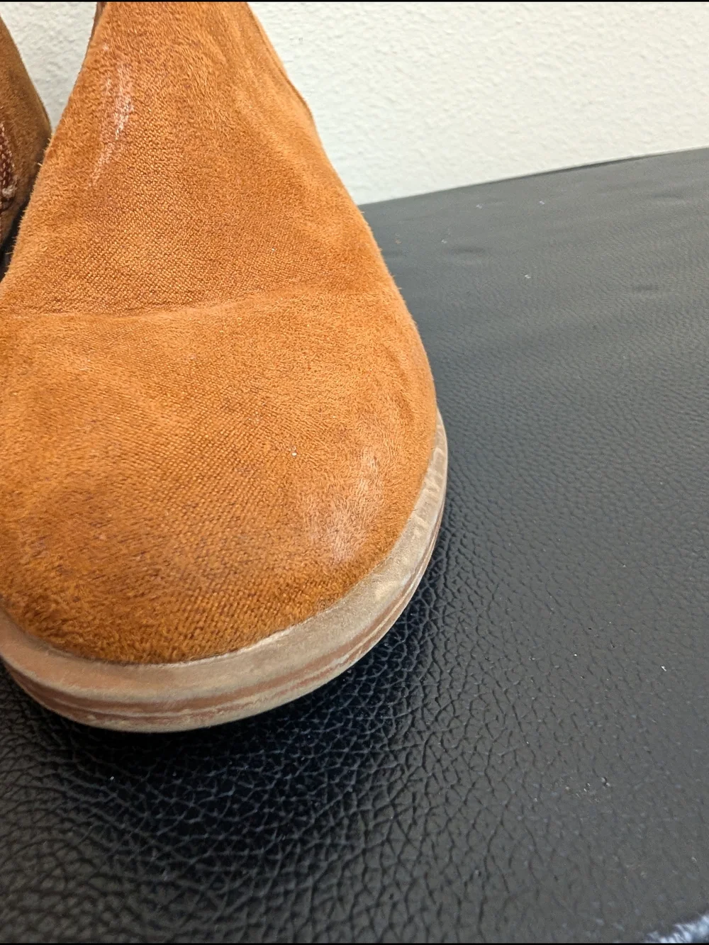 Sugar Bierock Tan Faux Suede Ankle Boots Buckle Detail Girls Size 2